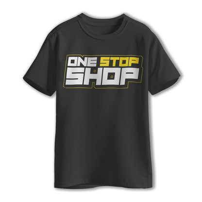 Black One Stop Shop Tee