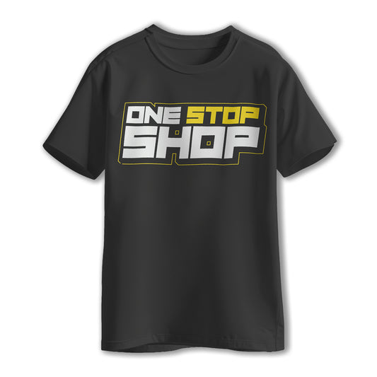 Black One Stop Shop Tee
