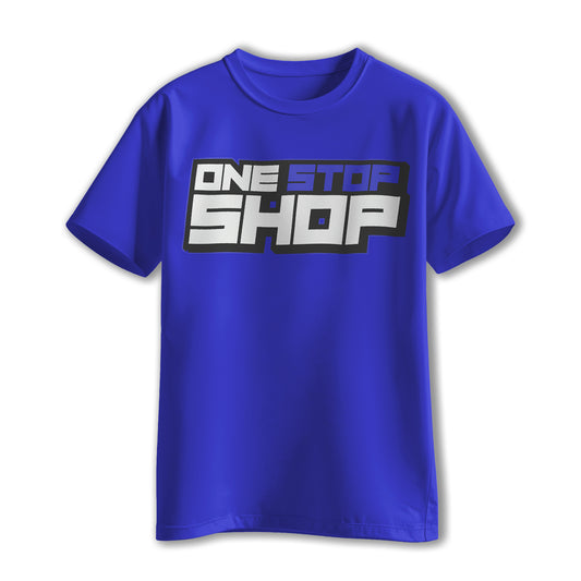 Royal Blue One Stop Shop Tee