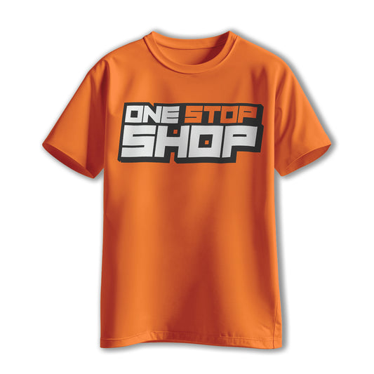 Orange One Stop Shop Tee